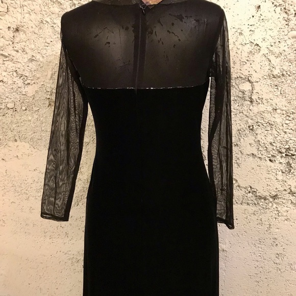 Vintage Oleg Cassini Formal Cocktail Dress - Picture 3 of 6